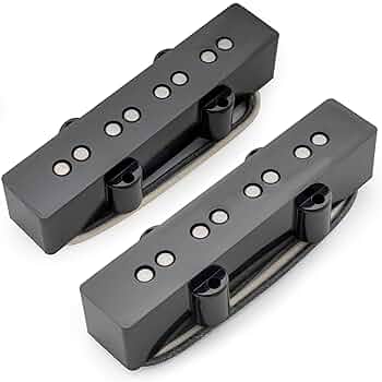 FENDER Jazz Bass Pickups ＋Eric ピックアップ Vintage Alnico JB Bass Pickup Set for 4-String | Guyker